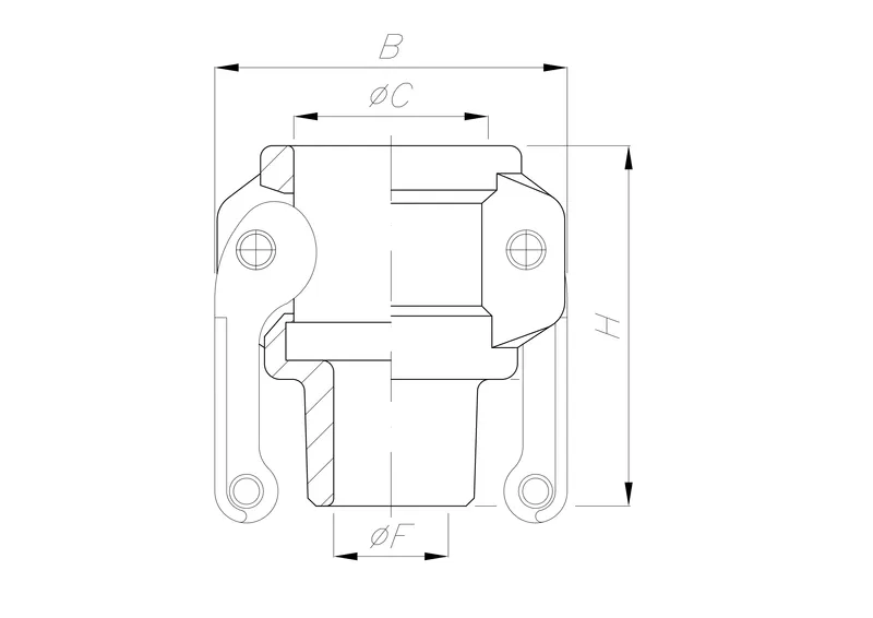 Adaptor Female Threaded